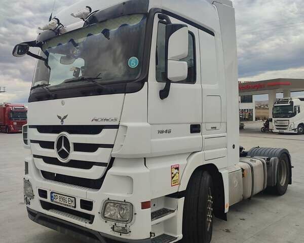 Мерседес Актрос 2011 в Запорожье на Automoto.ua Белый Мерседес Актрос, объемом двигателя 11.95 л и пробегом 927 тыс. км за 19000 $, фото 1 на Automoto.ua