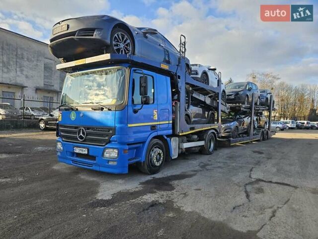Синий Мерседес Актрос, объемом двигателя 11.95 л и пробегом 334 тыс. км за 27750 $, фото 1 на Automoto.ua