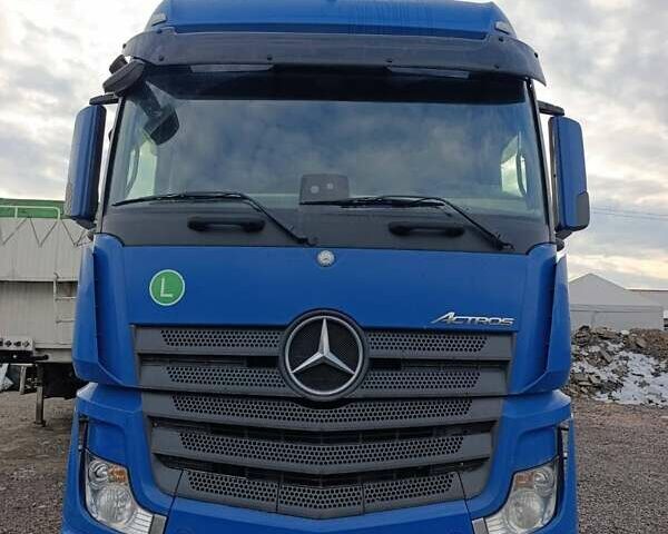 Синий Мерседес Актрос, объемом двигателя 12.81 л и пробегом 824 тыс. км за 23500 $, фото 1 на Automoto.ua