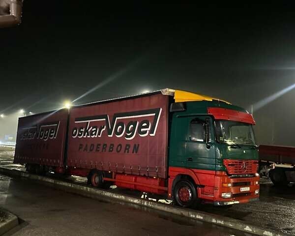 Зеленый Мерседес Актрос, объемом двигателя 11.97 л и пробегом 190 тыс. км за 16900 $, фото 1 на Automoto.ua