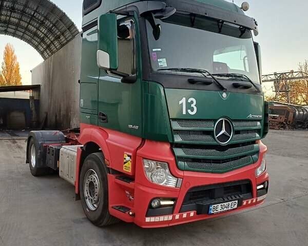 Зелений Мерседес Актрос, об'ємом двигуна 10.68 л та пробігом 879 тис. км за 23000 $, фото 1 на Automoto.ua