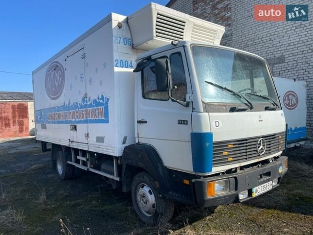 Белый Мерседес Атего, объемом двигателя 4.3 л и пробегом 855 тыс. км за 7500 $, фото 1 на Automoto.ua