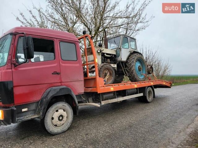 Красный Мерседес Атего, объемом двигателя 5.96 л и пробегом 111 тыс. км за 15500 $, фото 1 на Automoto.ua