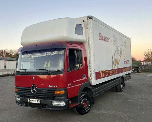 Красный Мерседес Атего, объемом двигателя 4.25 л и пробегом 1 тыс. км за 9500 $, фото 1 на Automoto.ua