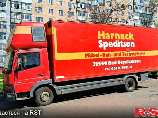 Червоний Мерседес Атего, об'ємом двигуна 4.2 л та пробігом 780 тис. км за 10000 $, фото 1 на Automoto.ua