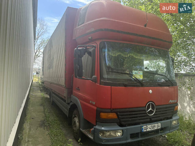 Красный Мерседес Атего, объемом двигателя 3.2 л и пробегом 800 тыс. км за 14000 $, фото 1 на Automoto.ua