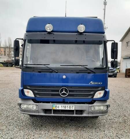 Синий Мерседес Атего, объемом двигателя 4.25 л и пробегом 520 тыс. км за 19000 $, фото 1 на Automoto.ua