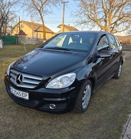 Черный Мерседес Б-класс, объемом двигателя 2 л и пробегом 205 тыс. км за 7900 $, фото 1 на Automoto.ua