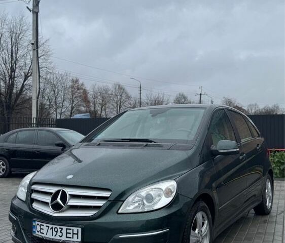 Зелений Мерседес Б-клас, об'ємом двигуна 2 л та пробігом 212 тис. км за 7400 $, фото 1 на Automoto.ua