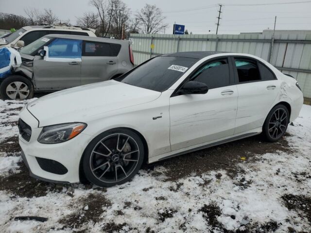 Білий Мерседес C43 AMG, об'ємом двигуна 3 л та пробігом 81 тис. км за 22000 $, фото 1 на Automoto.ua