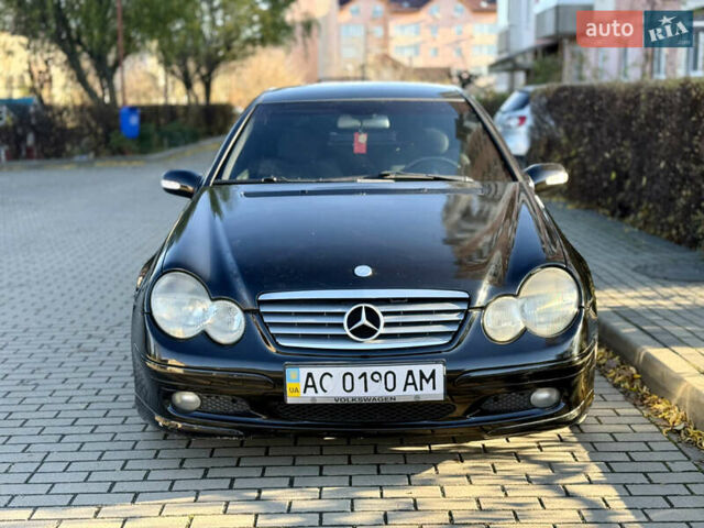 Чорний Мерседес Ц-Клас, об'ємом двигуна 1.8 л та пробігом 250 тис. км за 3350 $, фото 1 на Automoto.ua