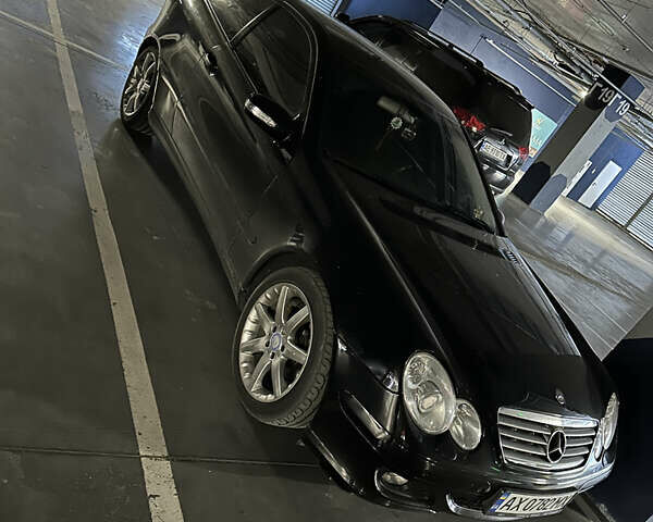 Черный Мерседес Ц-Класс, объемом двигателя 2.2 л и пробегом 280 тыс. км за 6000 $, фото 1 на Automoto.ua