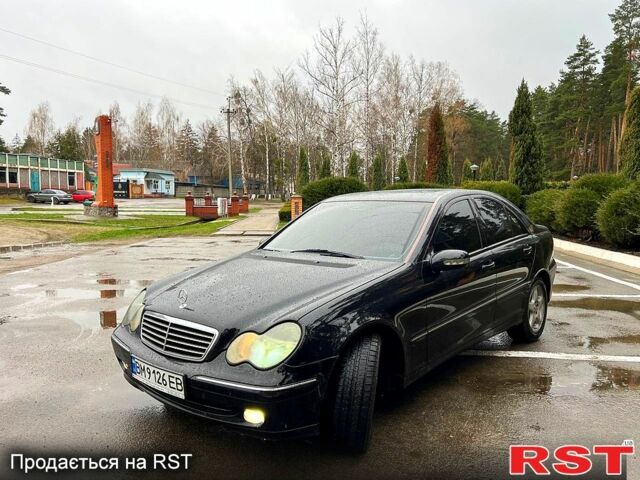 Чорний Мерседес Ц-Клас, об'ємом двигуна 1.8 л та пробігом 242 тис. км за 5500 $, фото 1 на Automoto.ua