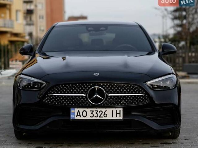 Чорний Мерседес Ц-Клас, об'ємом двигуна 2 л та пробігом 39 тис. км за 48000 $, фото 1 на Automoto.ua