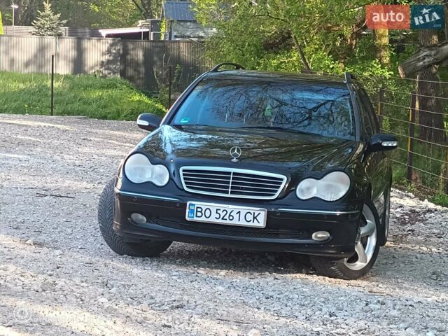 Чорний Мерседес Ц-Клас, об'ємом двигуна 1.8 л та пробігом 232 тис. км за 6999 $, фото 1 на Automoto.ua