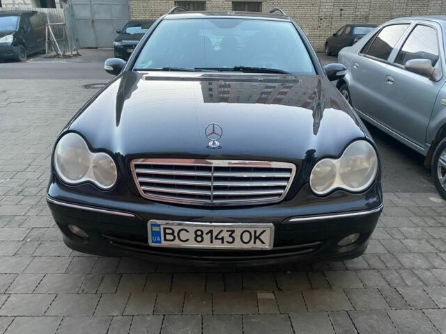 Чорний Мерседес Ц-Клас, об'ємом двигуна 1.8 л та пробігом 244 тис. км за 7000 $, фото 1 на Automoto.ua