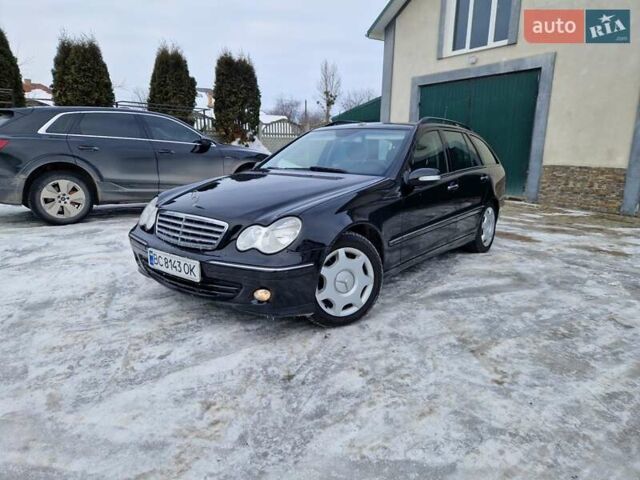 Черный Мерседес Ц-Класс, объемом двигателя 1.8 л и пробегом 243 тыс. км за 5500 $, фото 1 на Automoto.ua