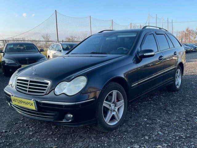 Черный Мерседес Ц-Класс, объемом двигателя 2.1 л и пробегом 283 тыс. км за 6590 $, фото 1 на Automoto.ua