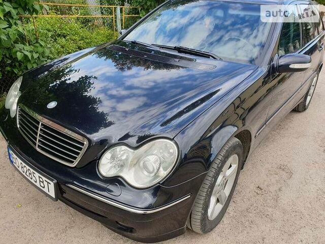Чорний Мерседес Ц-Клас, об'ємом двигуна 1.8 л та пробігом 243 тис. км за 5800 $, фото 1 на Automoto.ua