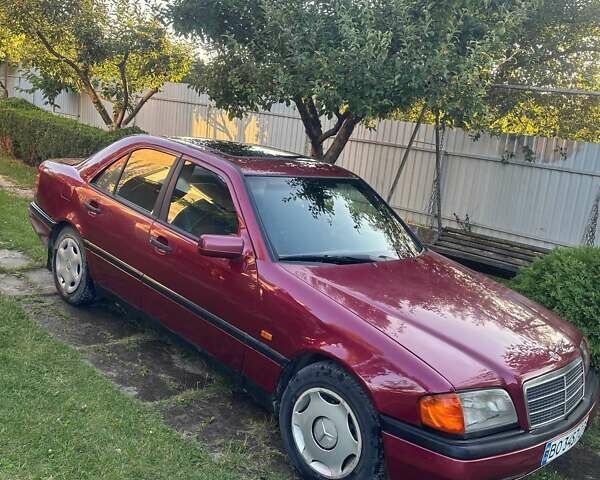 Червоний Мерседес Ц-Клас, об'ємом двигуна 2 л та пробігом 340 тис. км за 3000 $, фото 1 на Automoto.ua