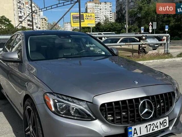 Сірий Мерседес Ц-Клас, об'ємом двигуна 2 л та пробігом 122 тис. км за 24100 $, фото 1 на Automoto.ua