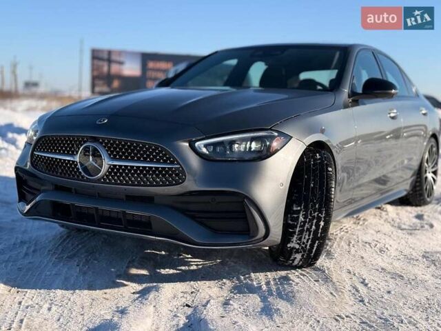Сірий Мерседес Ц-Клас, об'ємом двигуна 2 л та пробігом 10 тис. км за 47990 $, фото 1 на Automoto.ua