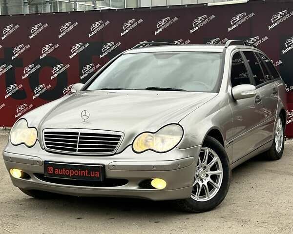 Мерседес Ц-Класс 2003 в Сумах на Automoto.ua Серый Мерседес Ц-Класс, объемом двигателя 2.15 л и пробегом 353 тыс. км за 5200 $, фото 1 на Automoto.ua
