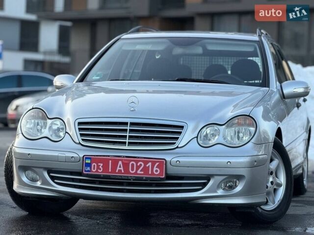 Сірий Мерседес Ц-Клас, об'ємом двигуна 1.8 л та пробігом 200 тис. км за 6200 $, фото 1 на Automoto.ua