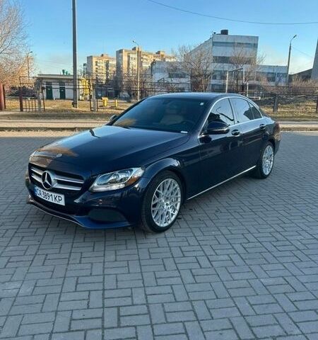 Синий Мерседес Ц-Класс, объемом двигателя 1.99 л и пробегом 108 тыс. км за 21300 $, фото 1 на Automoto.ua