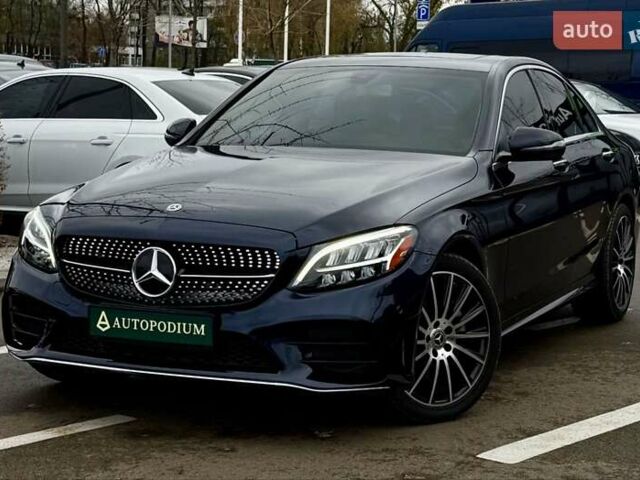 Синій Мерседес Ц-Клас, об'ємом двигуна 1.99 л та пробігом 58 тис. км за 28500 $, фото 1 на Automoto.ua