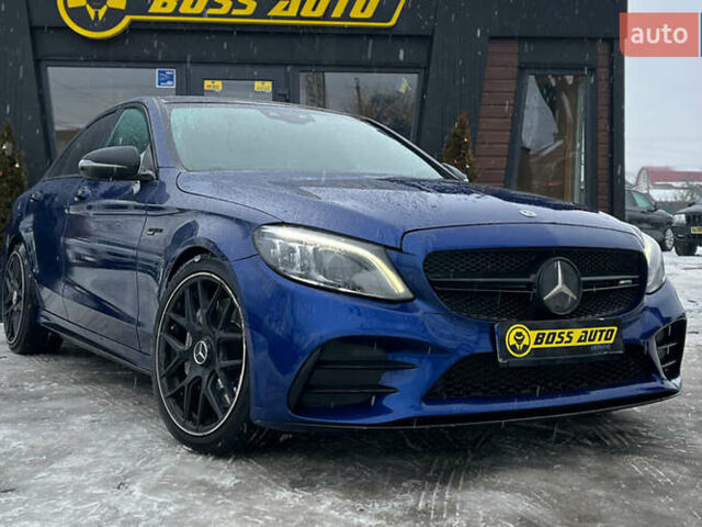 Синій Мерседес Ц-Клас, об'ємом двигуна 3 л та пробігом 90 тис. км за 38900 $, фото 1 на Automoto.ua