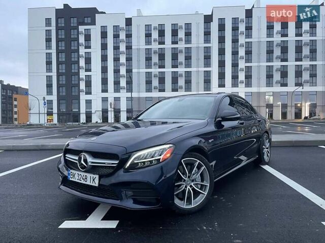 Синий Мерседес Ц-Класс, объемом двигателя 3 л и пробегом 74 тыс. км за 34000 $, фото 1 на Automoto.ua