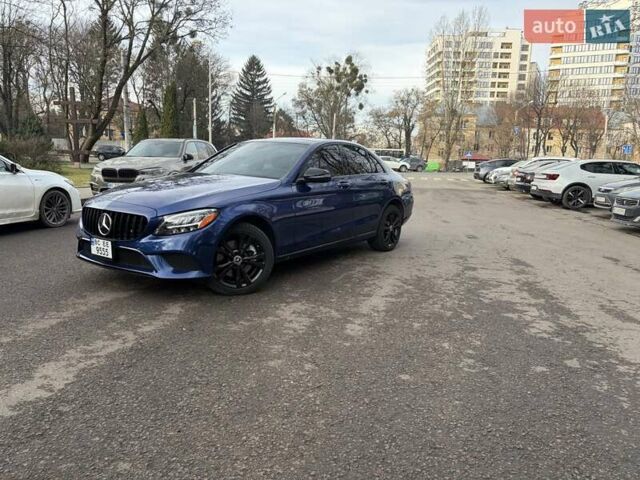 Синий Мерседес Ц-Класс, объемом двигателя 1.99 л и пробегом 47 тыс. км за 36500 $, фото 1 на Automoto.ua