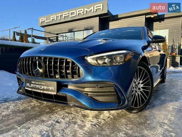 Синий Мерседес Ц-Класс, объемом двигателя 2 л и пробегом 31 тыс. км за 47900 $, фото 1 на Automoto.ua