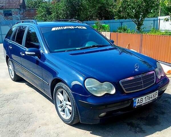 Синій Мерседес Ц-Клас, об'ємом двигуна 2.1 л та пробігом 442 тис. км за 5100 $, фото 1 на Automoto.ua