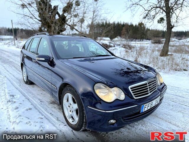 Синій Мерседес Ц-Клас, об'ємом двигуна 2.2 л та пробігом 300 тис. км за 2350 $, фото 1 на Automoto.ua
