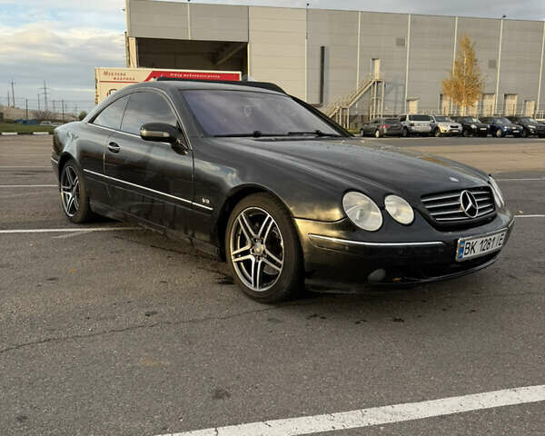 Черный Мерседес ЦЛ-класс, объемом двигателя 5 л и пробегом 240 тыс. км за 5500 $, фото 1 на Automoto.ua
