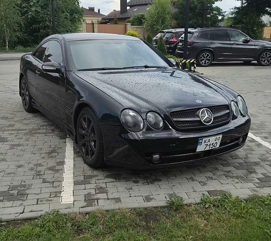 Чорний Мерседес ЦЛ-клас, об'ємом двигуна 4.97 л та пробігом 240 тис. км за 7600 $, фото 1 на Automoto.ua