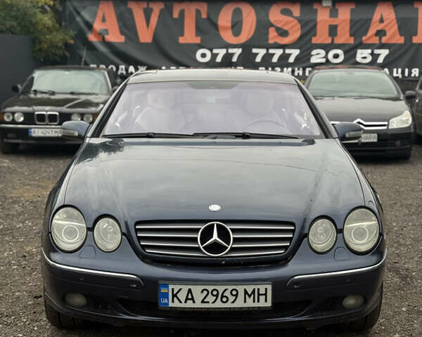 Мерседес ЦЛ-класс 2000 в Буче на Automoto.ua Синий Мерседес ЦЛ-класс, объемом двигателя 5 л и пробегом 287 тыс. км за 4700 $, фото 1 на Automoto.ua
