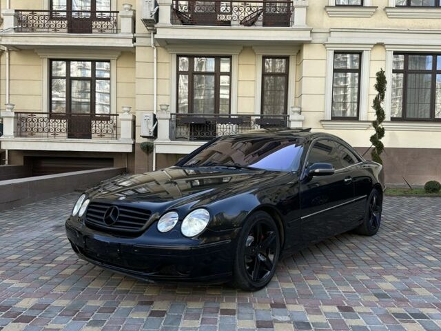 Черный Мерседес ЦЛ, объемом двигателя 5 л и пробегом 230 тыс. км за 6000 $, фото 1 на Automoto.ua