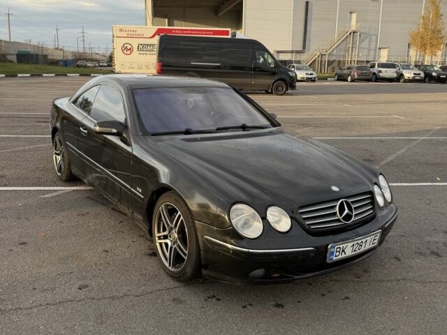 Чорний Мерседес ЦЛ, об'ємом двигуна 5 л та пробігом 240 тис. км за 6800 $, фото 1 на Automoto.ua