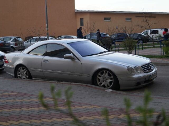 Сірий Мерседес ЦЛ, об'ємом двигуна 5 л та пробігом 240 тис. км за 5500 $, фото 1 на Automoto.ua