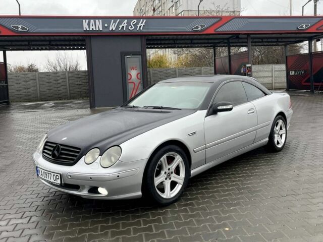 Серый Мерседес ЦЛ, объемом двигателя 5 л и пробегом 192 тыс. км за 7700 $, фото 1 на Automoto.ua