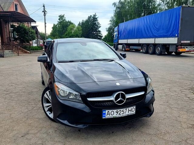 Черный Мерседес ЦЛА-класс, объемом двигателя 2 л и пробегом 170 тыс. км за 14500 $, фото 1 на Automoto.ua