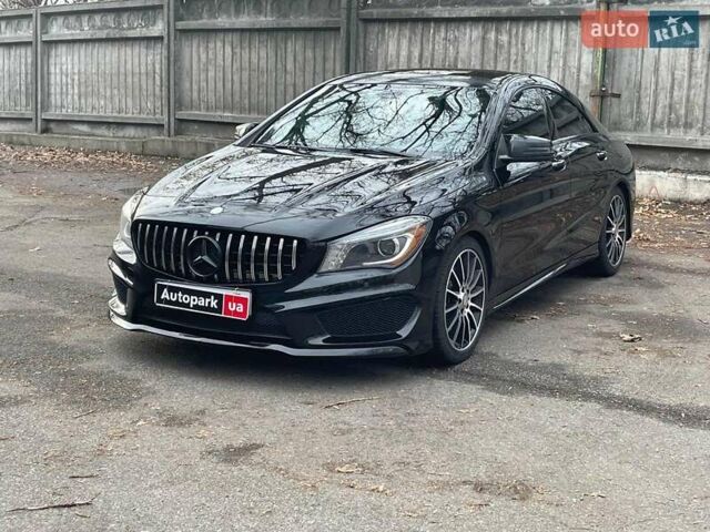 Черный Мерседес ЦЛА-класс, объемом двигателя 2 л и пробегом 198 тыс. км за 15990 $, фото 1 на Automoto.ua