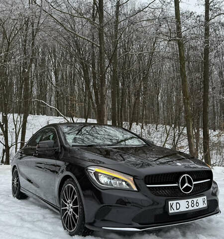 Черный Мерседес ЦЛА-класс, объемом двигателя 1.46 л и пробегом 232 тыс. км за 17800 $, фото 1 на Automoto.ua