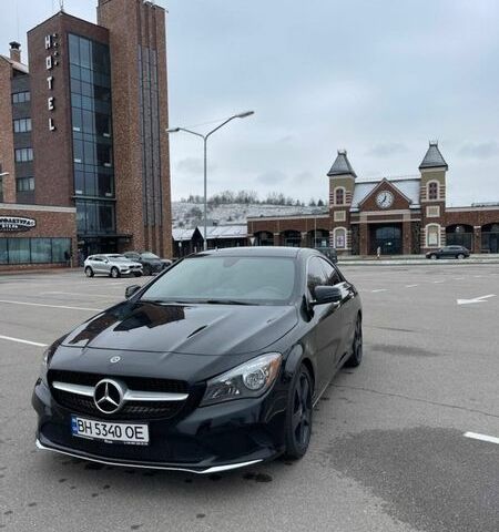 Черный Мерседес ЦЛА-класс, объемом двигателя 1.99 л и пробегом 95 тыс. км за 21500 $, фото 1 на Automoto.ua