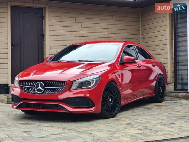 Красный Мерседес ЦЛА-класс, объемом двигателя 1.99 л и пробегом 111 тыс. км за 15500 $, фото 1 на Automoto.ua