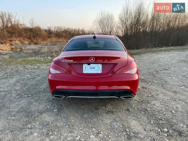Красный Мерседес ЦЛА-класс, объемом двигателя 2 л и пробегом 159 тыс. км за 13200 $, фото 1 на Automoto.ua