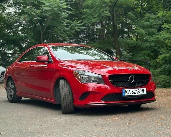 Червоний Мерседес ЦЛА-клас, об'ємом двигуна 1.99 л та пробігом 197 тис. км за 18500 $, фото 1 на Automoto.ua